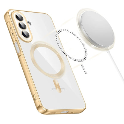 Coque MagSafe pour Samsung Galaxy A27 5G, Techsuit, Luxury Crystal, Bleu Foncé