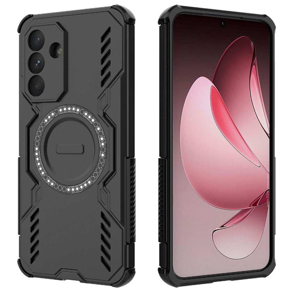 MagSafe Case for Samsung Galaxy A36 A366, Techsuit, ArmorMag, Black