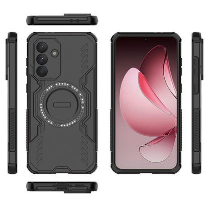 MagSafe Case for Samsung Galaxy A36 A366, Techsuit, ArmorMag, Black