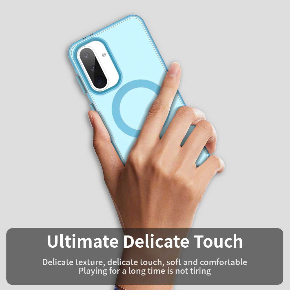 MagSafe-Hülle für Samsung Galaxy A36 A366, Techsuit, CandyCase, Blau