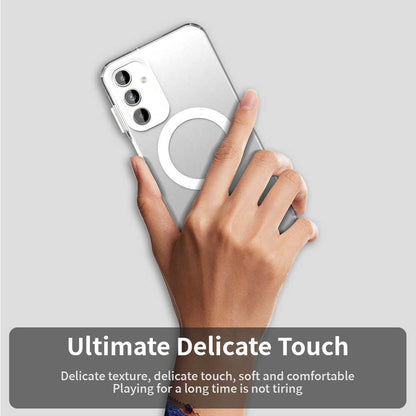 MagSafe Case for Samsung Galaxy A55 5G A556, Techsuit, CandyCase, White