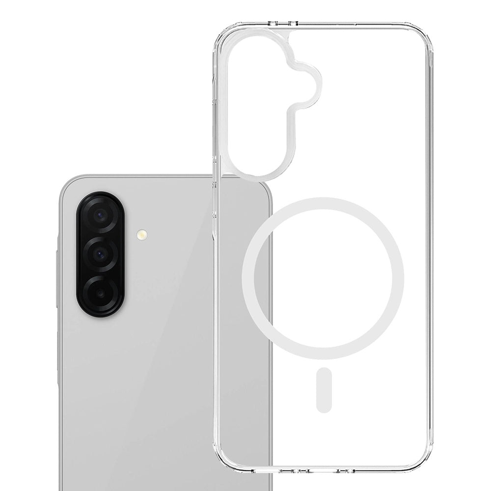 Étui MagSafe pour Samsung Galaxy A56 A566 / A36 A366, 3MK, Armor MagCase, Transparent