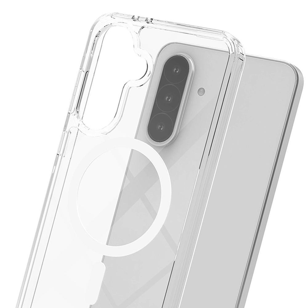 Étui MagSafe pour Samsung Galaxy A56 A566 / A36 A366, 3MK, Armor MagCase, Transparent