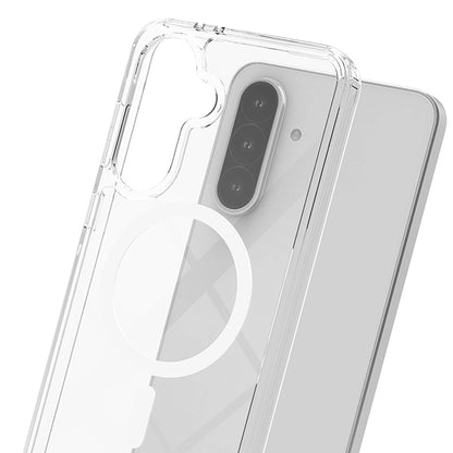 Étui MagSafe pour Samsung Galaxy A56 A566 / A36 A366, 3MK, Armor MagCase, Transparent