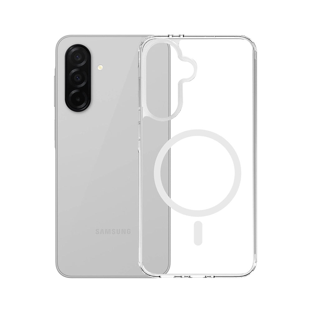 Étui MagSafe pour Samsung Galaxy A56 A566 / A36 A366, 3MK, Armor MagCase, Transparent