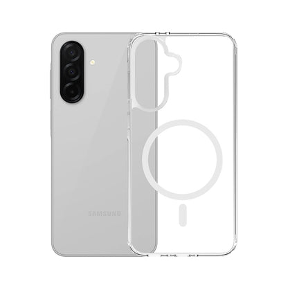 Étui MagSafe pour Samsung Galaxy A56 A566 / A36 A366, 3MK, Armor MagCase, Transparent