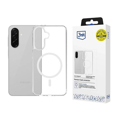 Étui MagSafe pour Samsung Galaxy A56 A566 / A36 A366, 3MK, Armor MagCase, Transparent