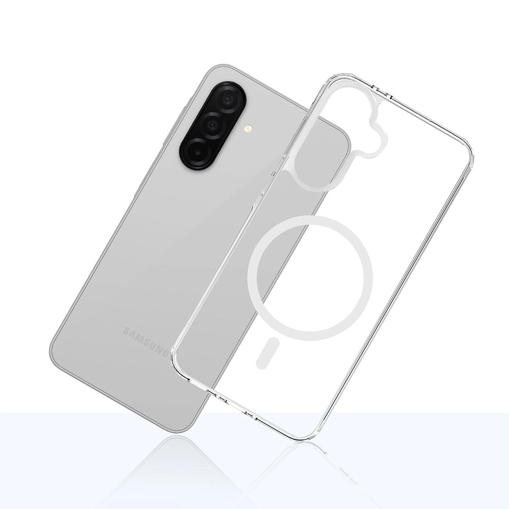 Étui MagSafe pour Samsung Galaxy A56 A566 / A36 A366, 3MK, Armor MagCase, Transparent
