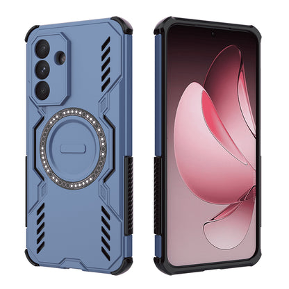 MagSafe-Hülle für Samsung Galaxy A56 A566, Techsuit, ArmorMag, Blau