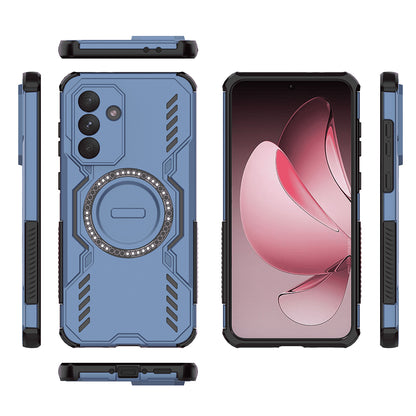 MagSafe-Hülle für Samsung Galaxy A56 A566, Techsuit, ArmorMag, Blau