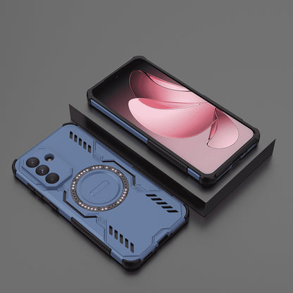 MagSafe-Hülle für Samsung Galaxy A56 A566, Techsuit, ArmorMag, Blau