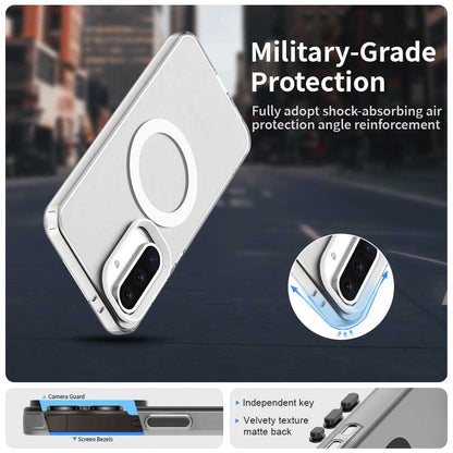 MagSafe Case for Samsung Galaxy A56 A566, Techsuit, CandyCase, White