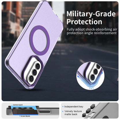 MagSafe Hülle für Samsung Galaxy A57 5G, Techsuit, CandyCase, Lila