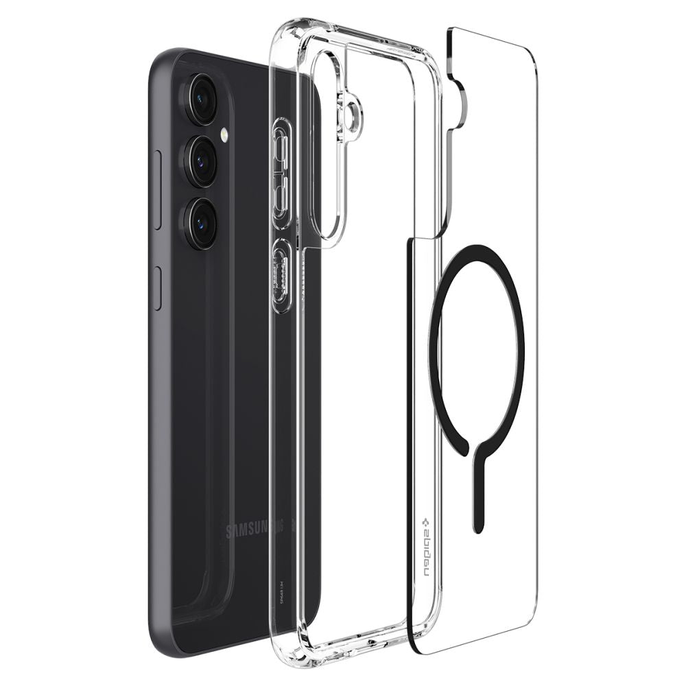 MagSafe Hülle für Samsung Galaxy S23 FE S711, Spigen, Ultra Hybrid OneTap Ring, Transparent
