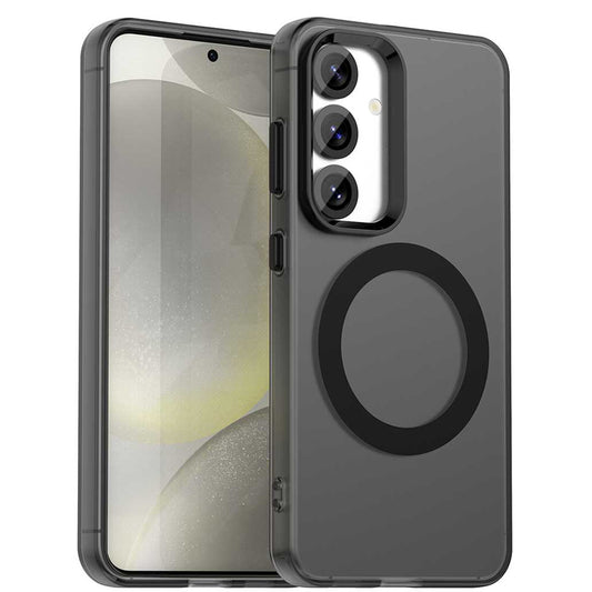 MagSafe-Hülle für Samsung Galaxy S23 FE S711, Techsuit, CandyCase, Schwarz