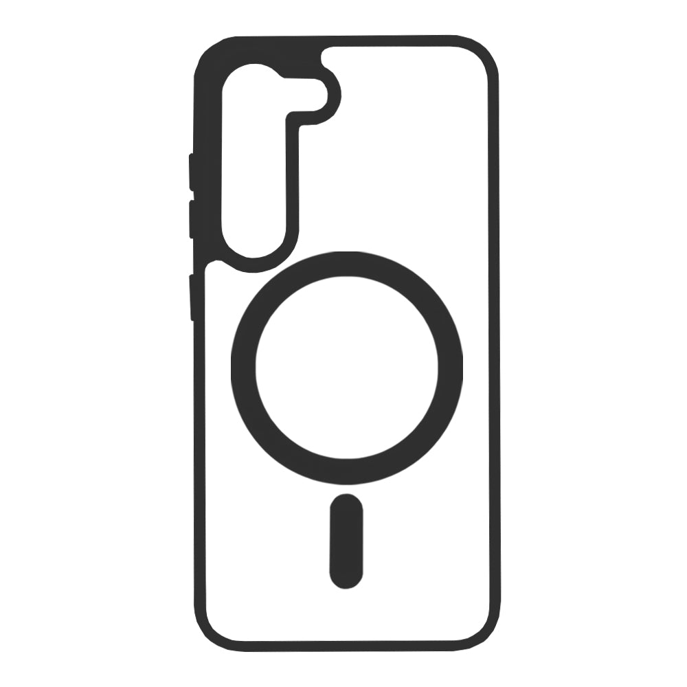 Coque MagSafe pour Samsung Galaxy S23 S911, Techsuit, Pro, Noire