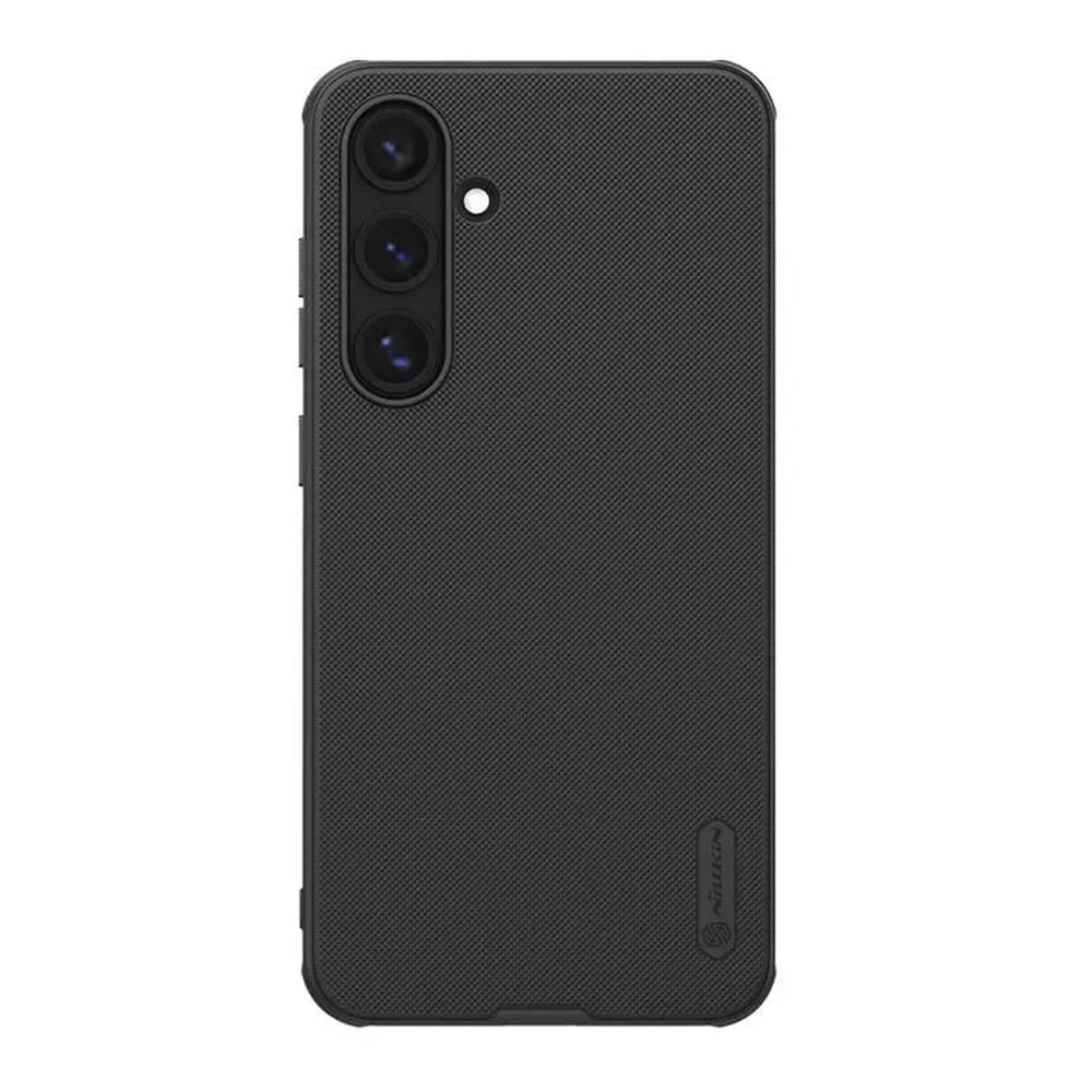 Étui MagSafe pour Samsung Galaxy S24 FE S721, Nillkin, Super Shield Pro, Noir Satiné