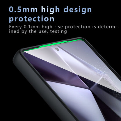 Coque MagSafe pour Samsung Galaxy S24 FE S721, Techsuit, PureFrost, Noir Satiné