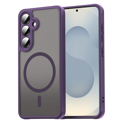 MagSafe-Hülle für Samsung Galaxy S24 S921, Techsuit, HaloFrost II, Lila