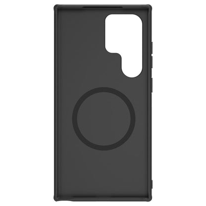 Coque MagSafe pour Samsung Galaxy S24 Ultra S928, Nillkin, Super Frosted Shield Pro, Noire