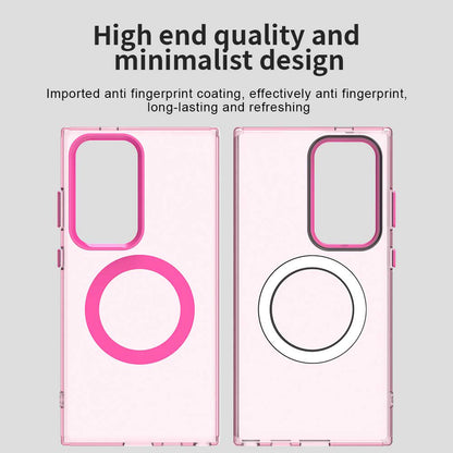 MagSafe-Hülle für Samsung Galaxy S24 Ultra S928, Techsuit, CandyCase, Rosa