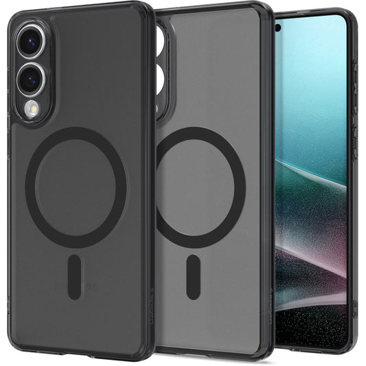 MagSafe Hülle für Samsung Galaxy S25 Edge S937, Spigen, Ultra Hybrid, Satin Schwarz ACS09419