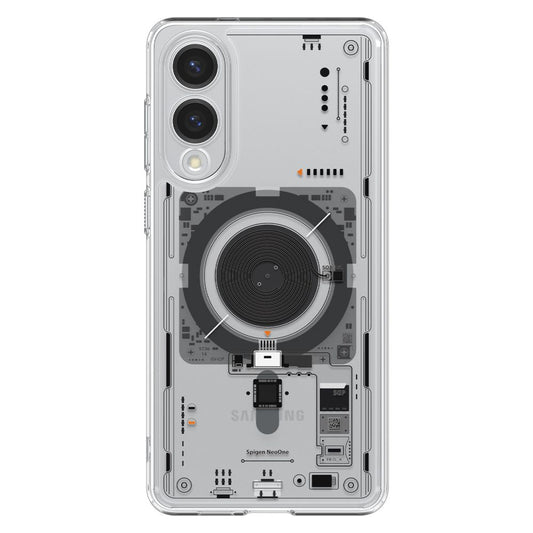 MagSafe Hülle für Samsung Galaxy S25 Edge S937, Spigen, Ultra Hybrid Neo One, Transparent ACS09416