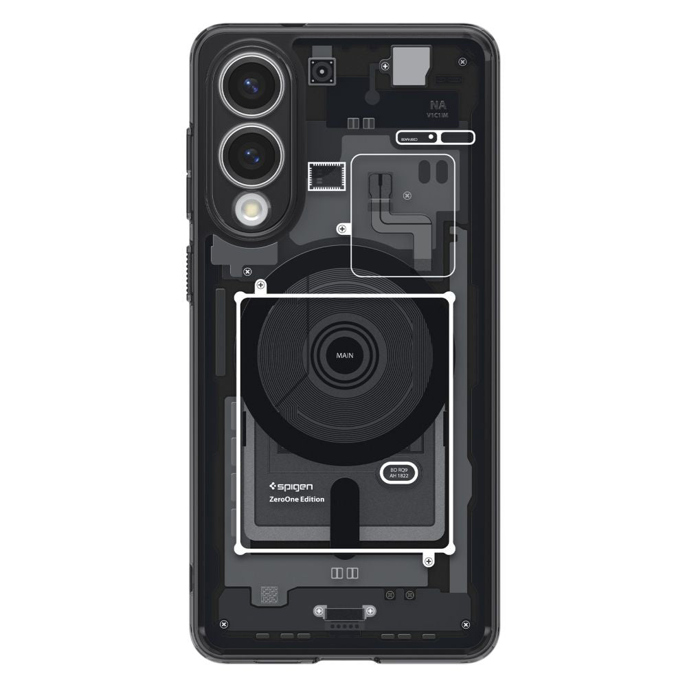 MagSafe Case for Samsung Galaxy S25 Edge S937, Spigen, Ultra Hybrid Zero One, Black ACS09415