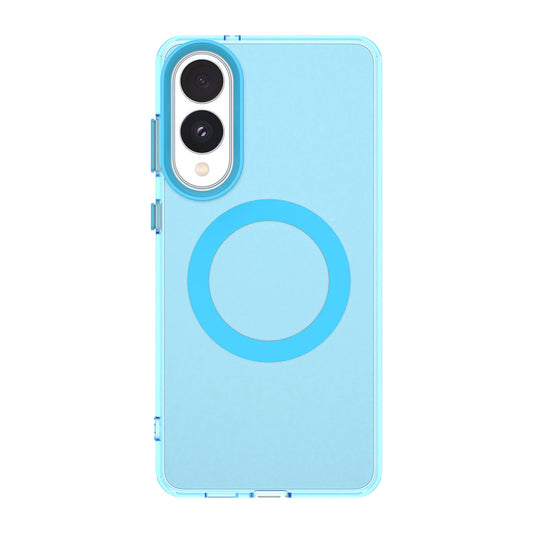 MagSafe-Hülle für Samsung Galaxy S25 Edge S937, Techsuit, CandyCase, Blau