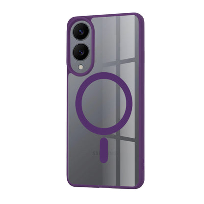 Coque MagSafe pour Samsung Galaxy S25 Edge S937, Techsuit, Pro, Violet