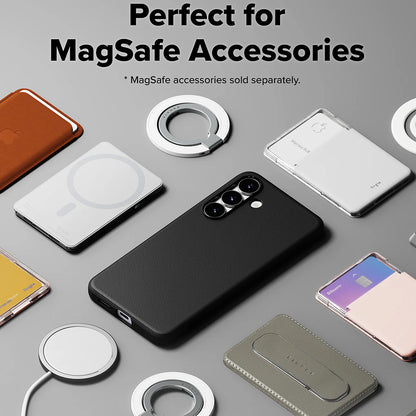 MagSafe Case for Samsung Galaxy S25 FE, Ringke, Onyx, Black