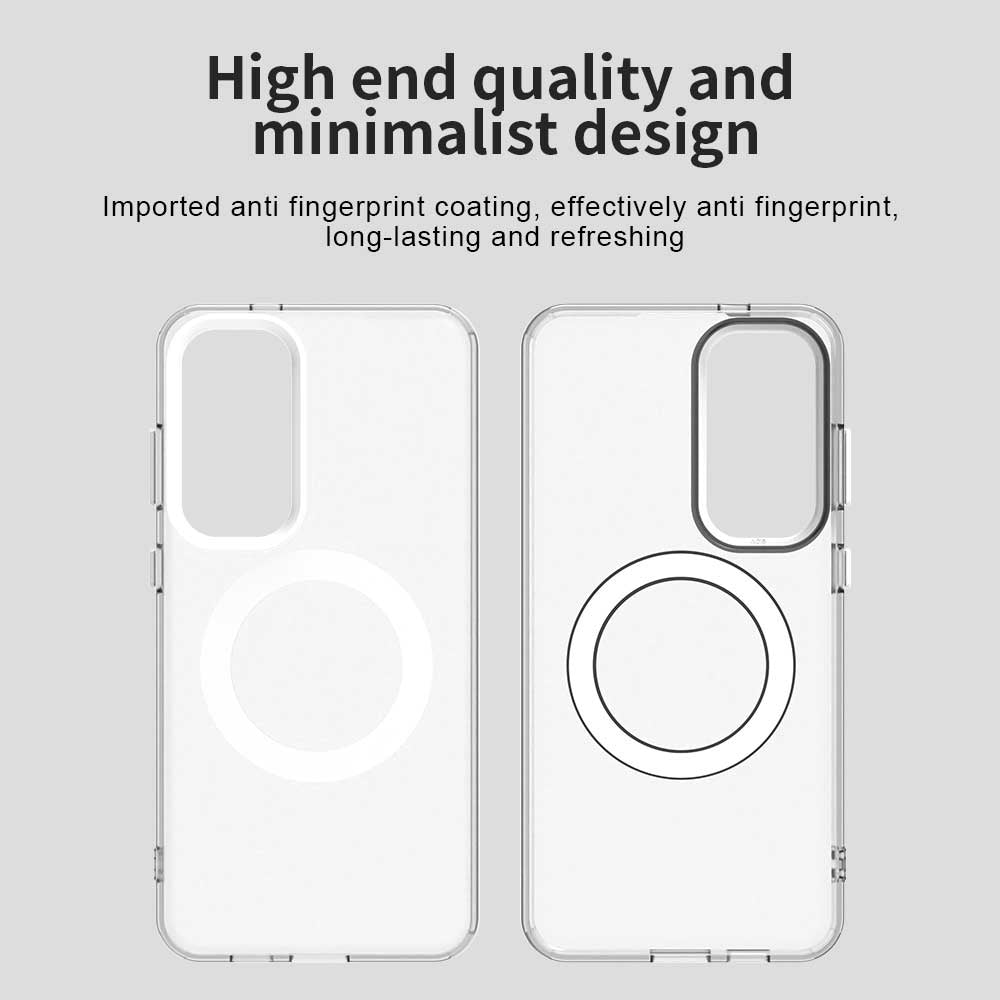 MagSafe Case for Samsung Galaxy S25+ S936 / S24+ S926, Techsuit, CandyCase, White