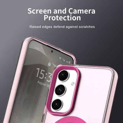 MagSafe-Hülle für Samsung Galaxy S25+ S936 / S24+ S926, Techsuit, CandyCase, Rosa