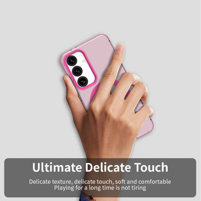 MagSafe-Hülle für Samsung Galaxy S25+ S936 / S24+ S926, Techsuit, CandyCase, Rosa