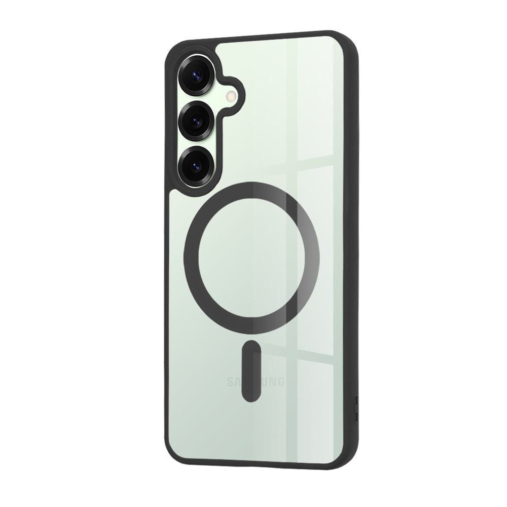 MagSafe-Hülle für Samsung Galaxy S25+ S936, Techsuit, Pro, Schwarz