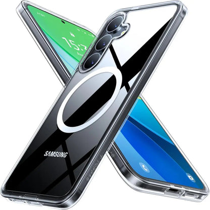 Coque MagSafe pour Samsung Galaxy S25+ S936, Torras, Guardian, Transparente
