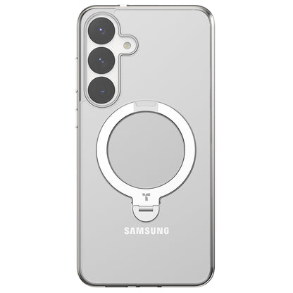 Coque MagSafe pour Samsung Galaxy S25+ S936, Torras, Ostand Spin, Transparente