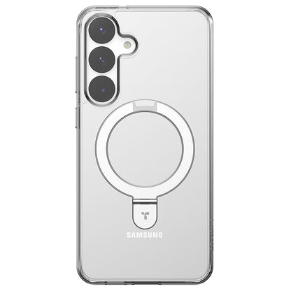 Coque MagSafe pour Samsung Galaxy S25+ S936, Torras, Ostand, Transparente