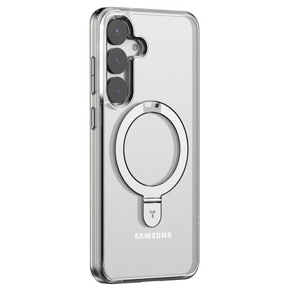 Coque MagSafe pour Samsung Galaxy S25+ S936, Torras, Ostand, Transparente