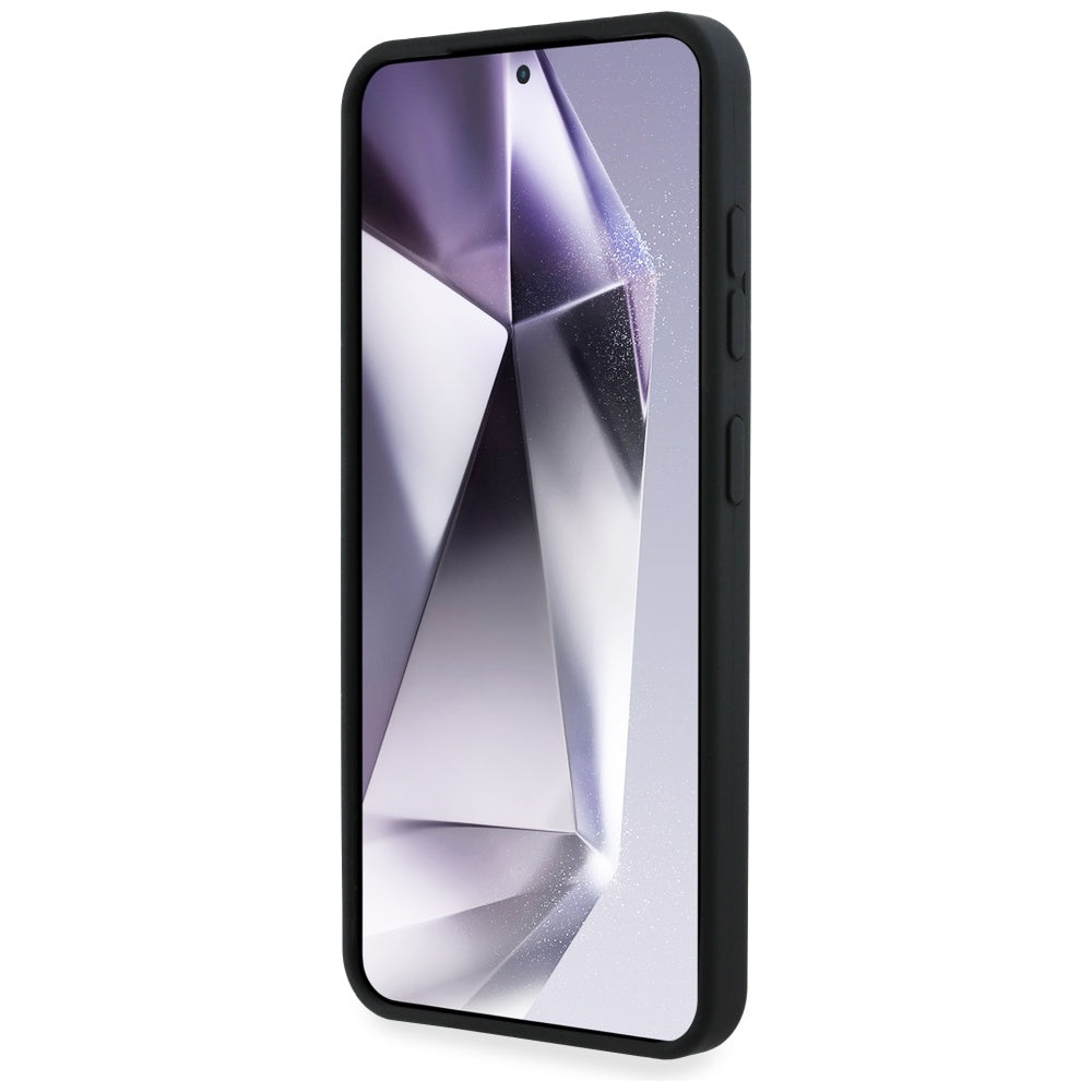 Housse MagSafe pour Samsung Galaxy S25 S931, Karl Lagerfeld, Silicone Double Heads, Noire