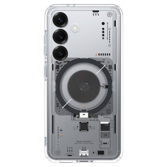 MagSafe Hülle für Samsung Galaxy S25 S931, Spigen, Ultra Hybrid Neo One, Transparent