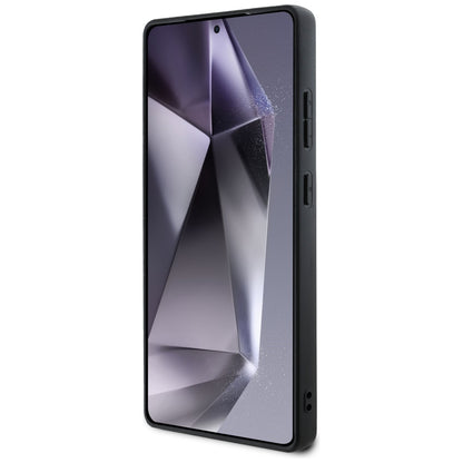 MagSafe Hülle für Samsung Galaxy S25 Ultra S938, Guess, Grained Flowers, Fuchsia