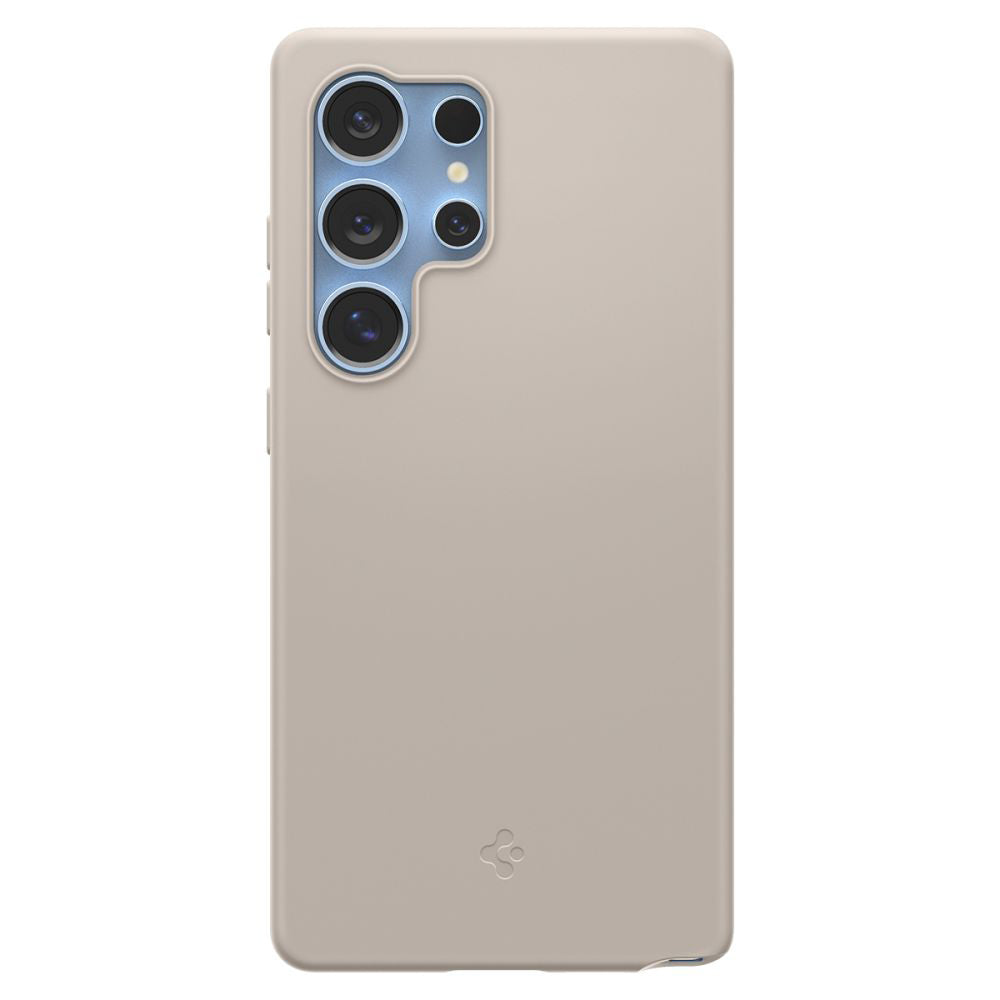 MagSafe Hülle für Samsung Galaxy S25 Ultra S938, Spigen, Silicone Fit, Beige