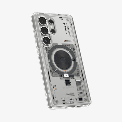 MagSafe Hülle für Samsung Galaxy S25 Ultra S938, Spigen, Ultra Hybrid Neo One, Transparent