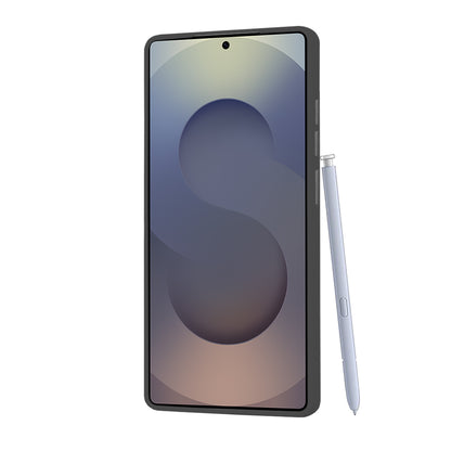 Coque MagSafe pour Samsung Galaxy S25 Ultra S938, Techsuit, HaloFrost, Noire