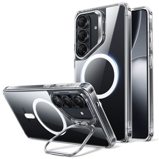 MagSafe Hülle für Samsung Galaxy S26, ESR, Classic Hybrid Kickstand, Transparent