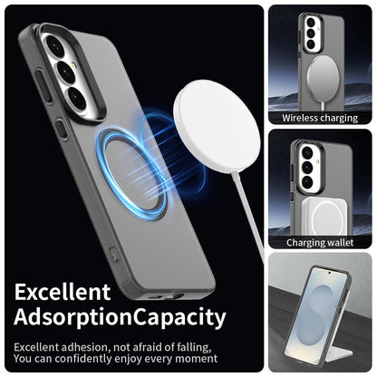 MagSafe-Hülle für Samsung Galaxy S26 FE S741, Techsuit, CandyCase, Schwarz