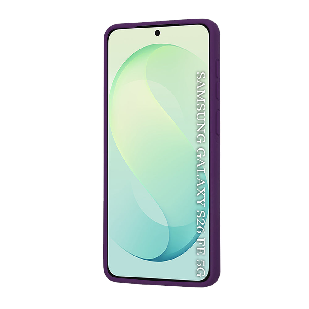 Coque MagSafe pour Samsung Galaxy S26 FE S741, Techsuit, Pro, violette