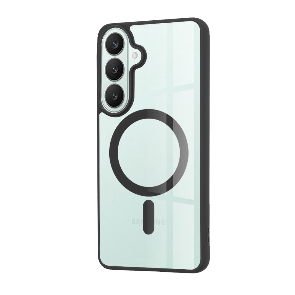 Coque MagSafe pour Samsung Galaxy S26 FE S741, Techsuit, Pro, noire