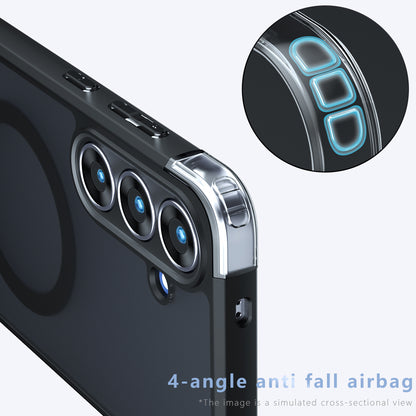 MagSafe-Hülle für Samsung Galaxy S26 FE, Techsuit, PureFrost, Satin Schwarz